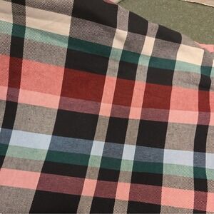 Vera Bradley Quilted Christmas Tree Skirt Ribbons Plaid Cotton NWT